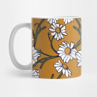 Vintage Daisies Mug